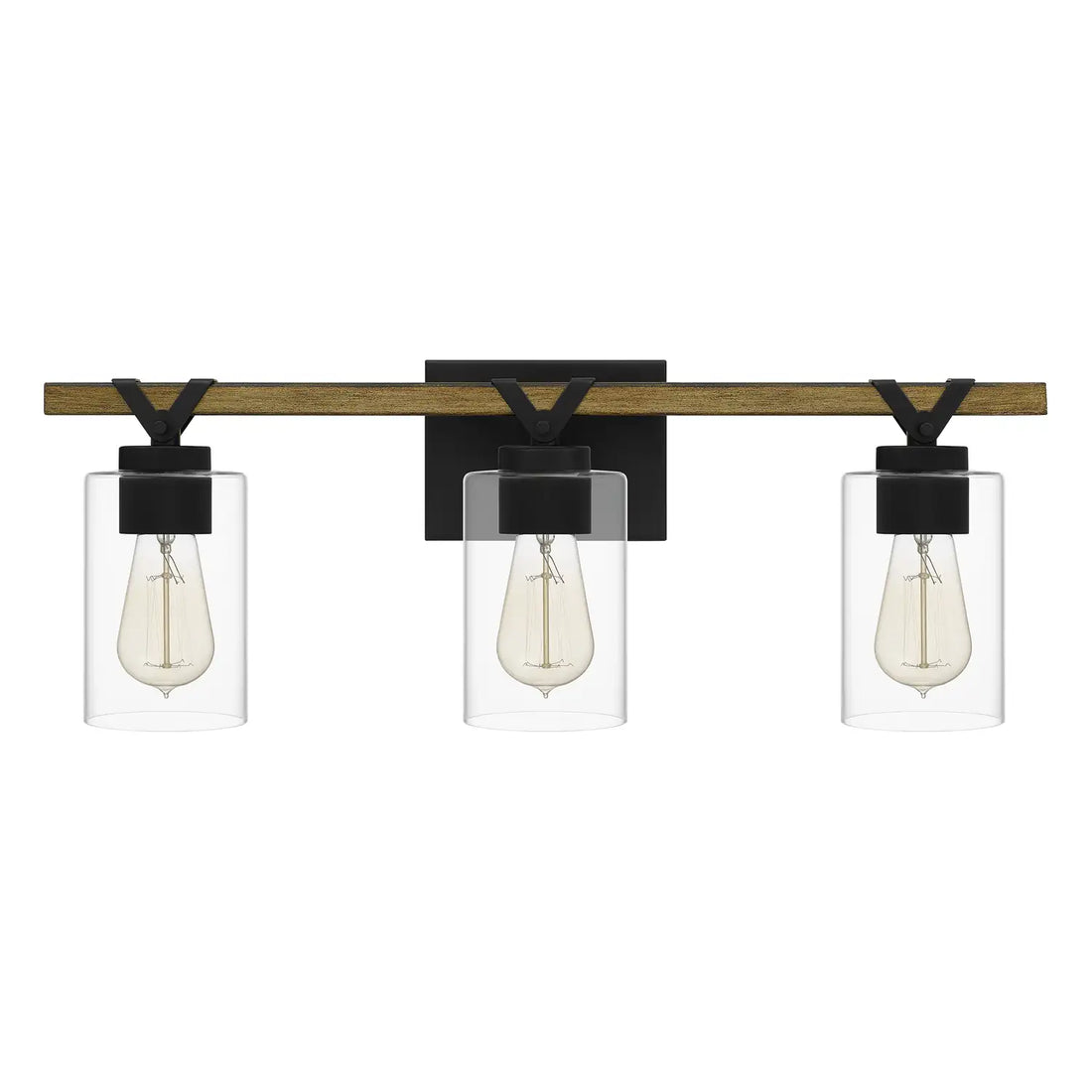 QUOIZEL, DEVON COURT BATH LIGHT | DEVN8624MBK, BATH VANITY LIGHT