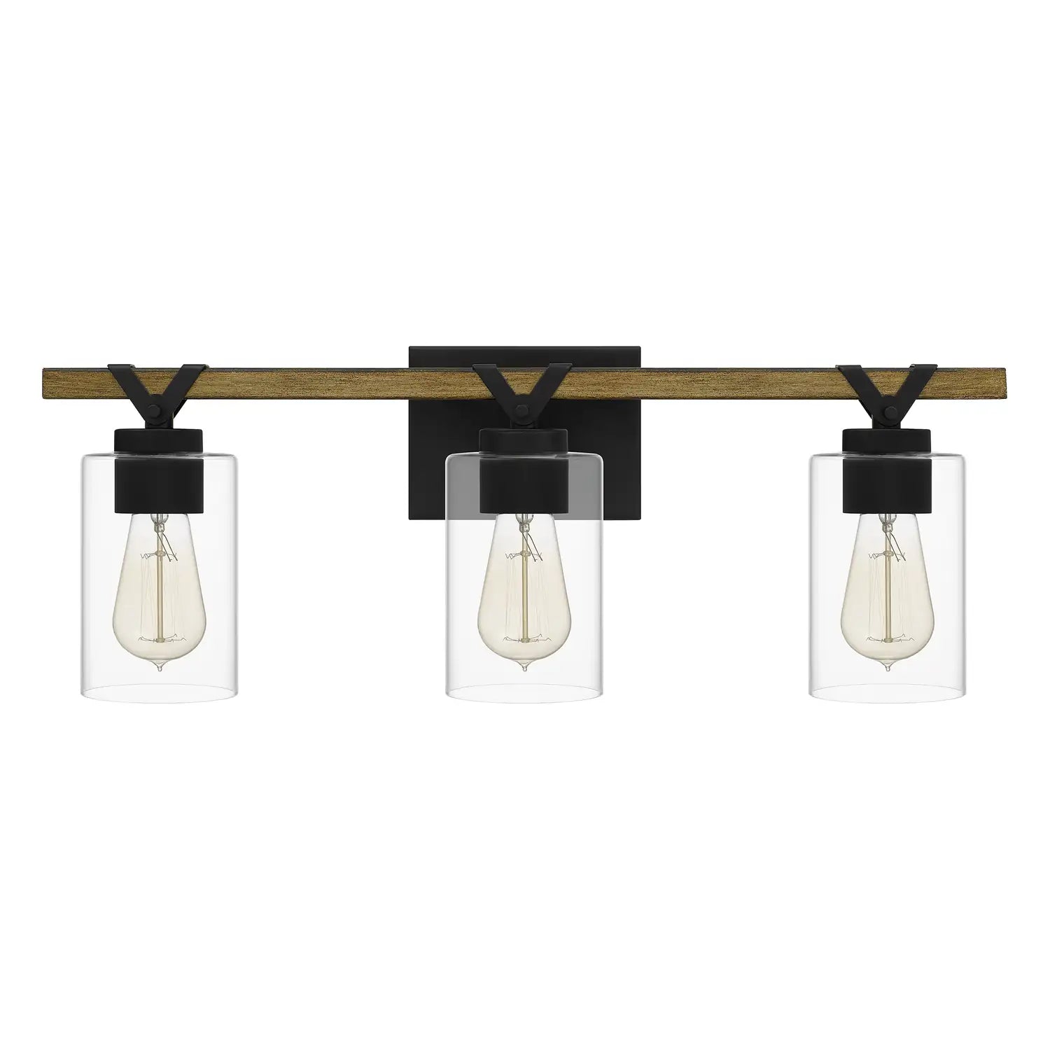 QUOIZEL, DEVON COURT BATH LIGHT | DEVN8624MBK, BATH VANITY LIGHT