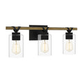 QUOIZEL, DEVON COURT BATH LIGHT | DEVN8624MBK, BATH VANITY LIGHT