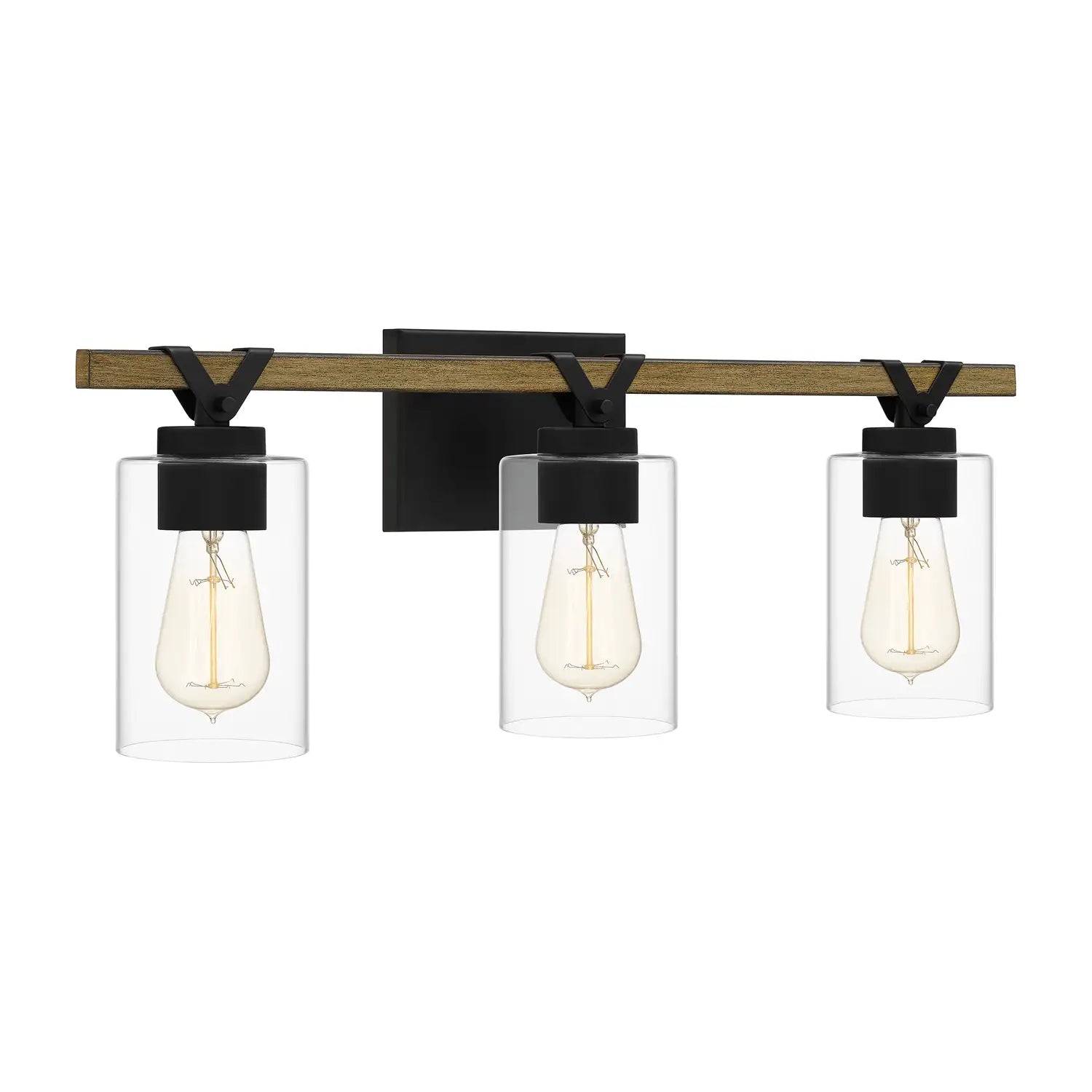 QUOIZEL, DEVON COURT BATH LIGHT | DEVN8624MBK, BATH VANITY LIGHT