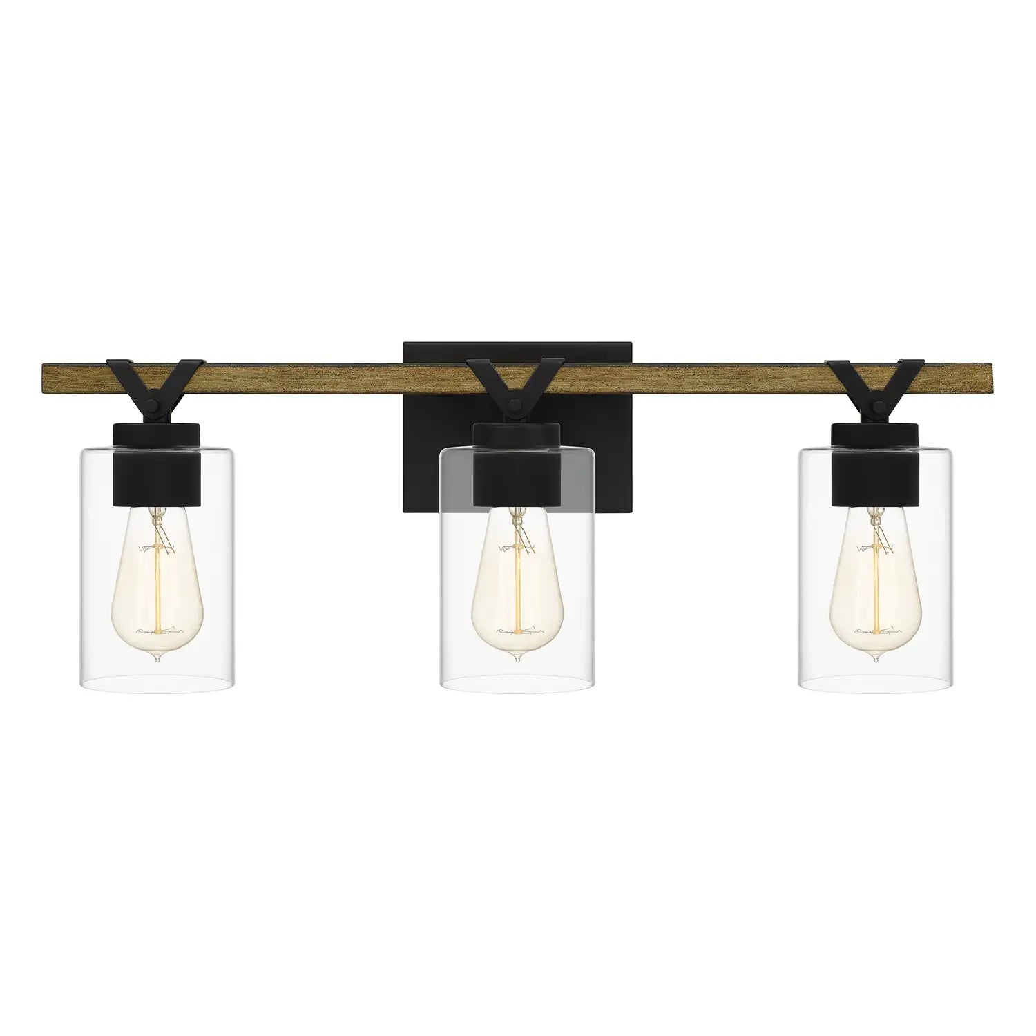 QUOIZEL, DEVON COURT BATH LIGHT | DEVN8624MBK, BATH VANITY LIGHT