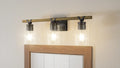 QUOIZEL, DEVON COURT BATH LIGHT | DEVN8624MBK, BATH VANITY LIGHT