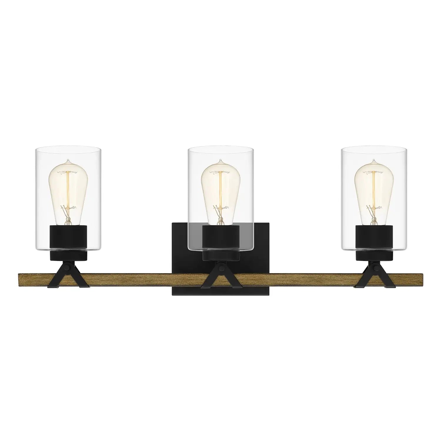 QUOIZEL, DEVON COURT BATH LIGHT | DEVN8624MBK, BATH VANITY LIGHT