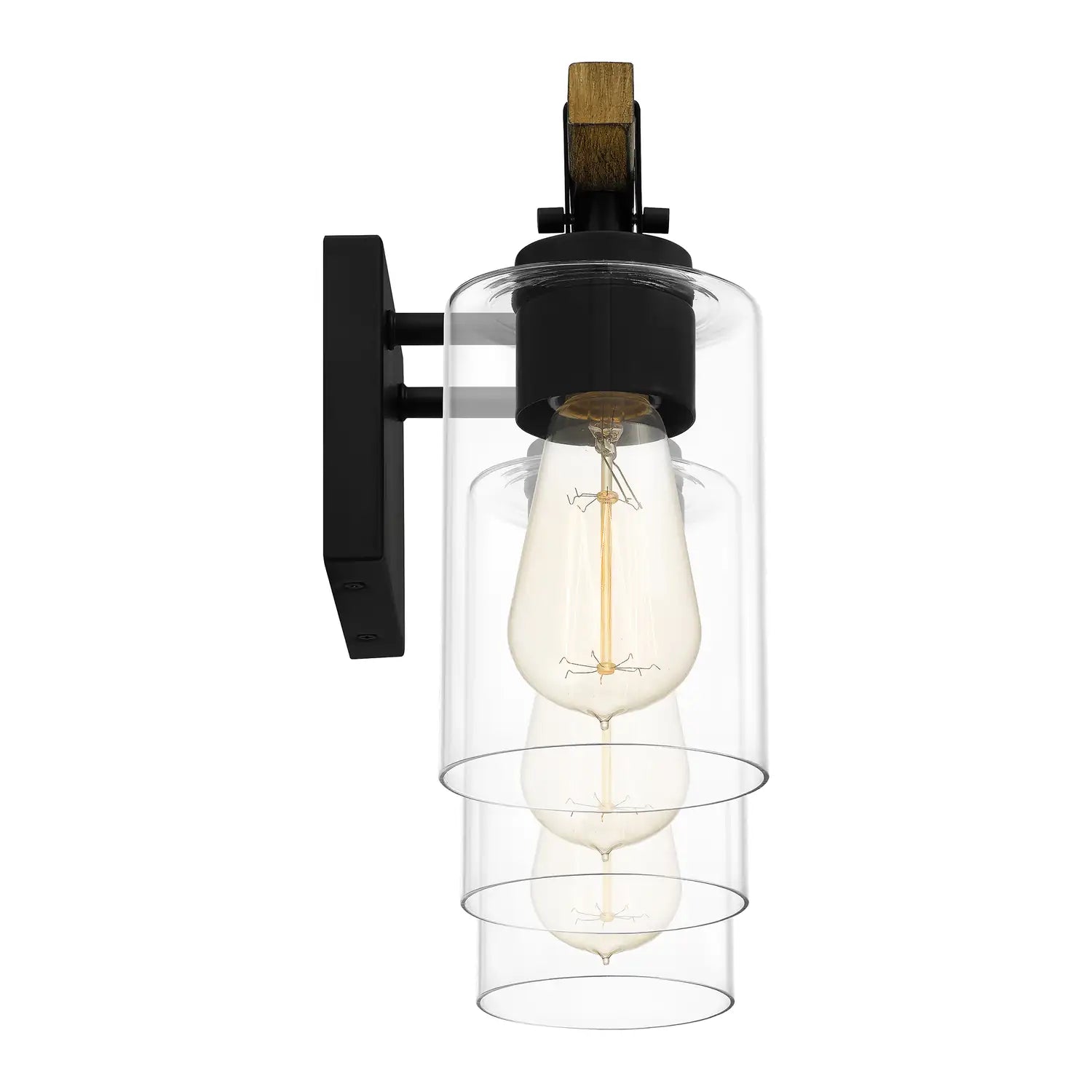QUOIZEL, DEVON COURT BATH LIGHT | DEVN8624MBK, BATH VANITY LIGHT