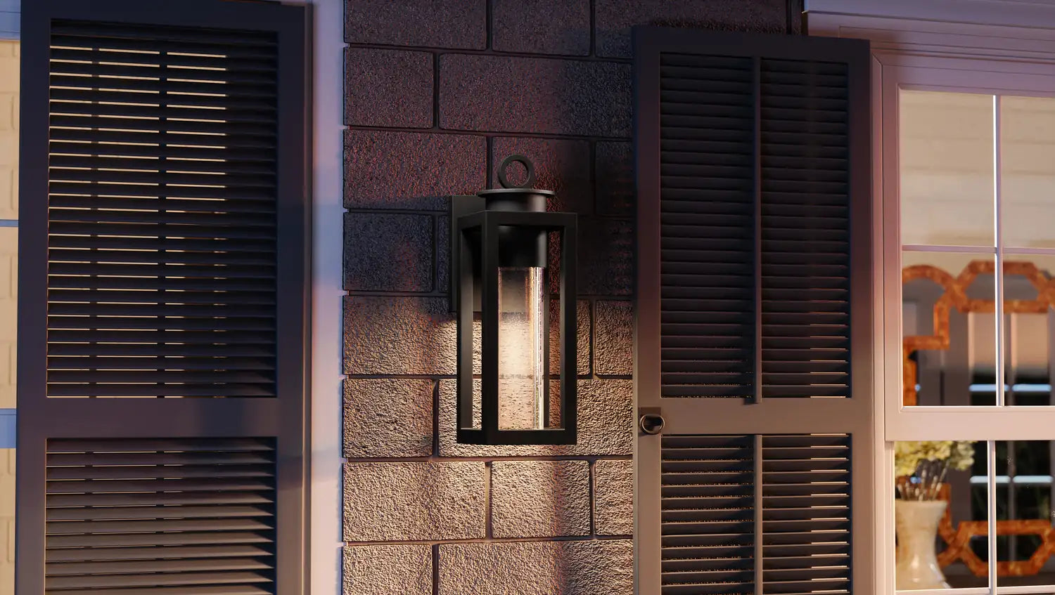 QUOIZEL, DONEGAL OUTDOOR LANTERN, OUTDOOR WALL LIGHTS
