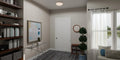 QUOIZEL, DUNBAR FLUSH MOUNT, FLUSH MOUNT CEILING LIGHTS
