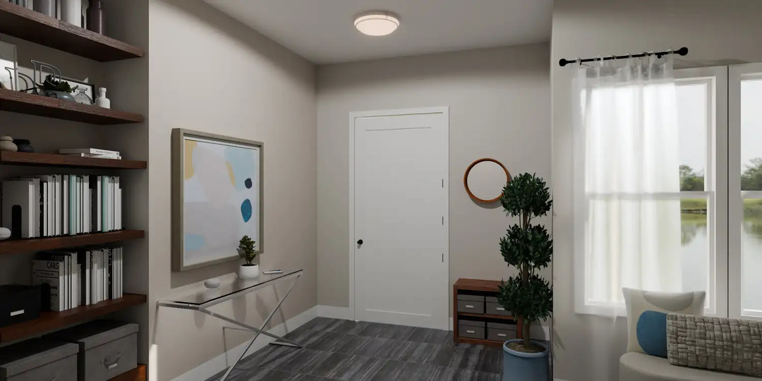 QUOIZEL, DUNBAR FLUSH MOUNT, FLUSH MOUNT CEILING LIGHTS