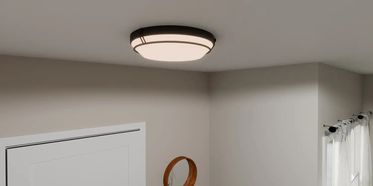 QUOIZEL, DUNBAR FLUSH MOUNT, FLUSH MOUNT CEILING LIGHTS
