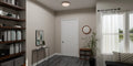 QUOIZEL, DUNBAR FLUSH MOUNT, FLUSH MOUNT CEILING LIGHTS