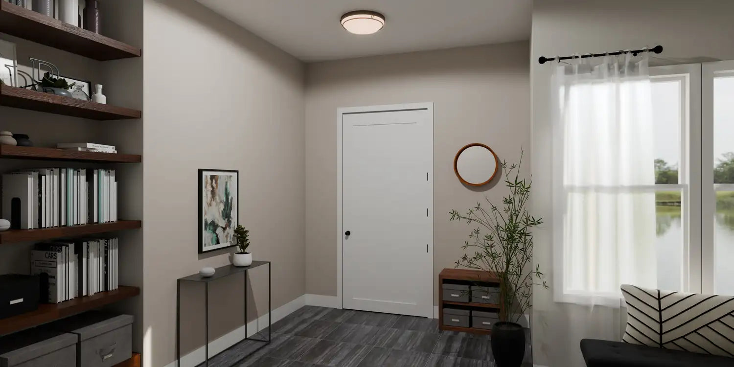 QUOIZEL, DUNBAR FLUSH MOUNT, FLUSH MOUNT CEILING LIGHTS