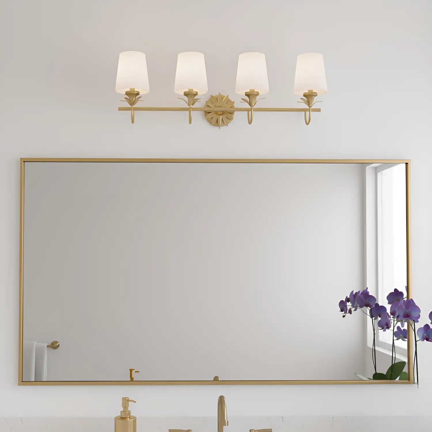 QUOIZEL, DOROTHEA BATH LIGHT, BATH VANITY LIGHT