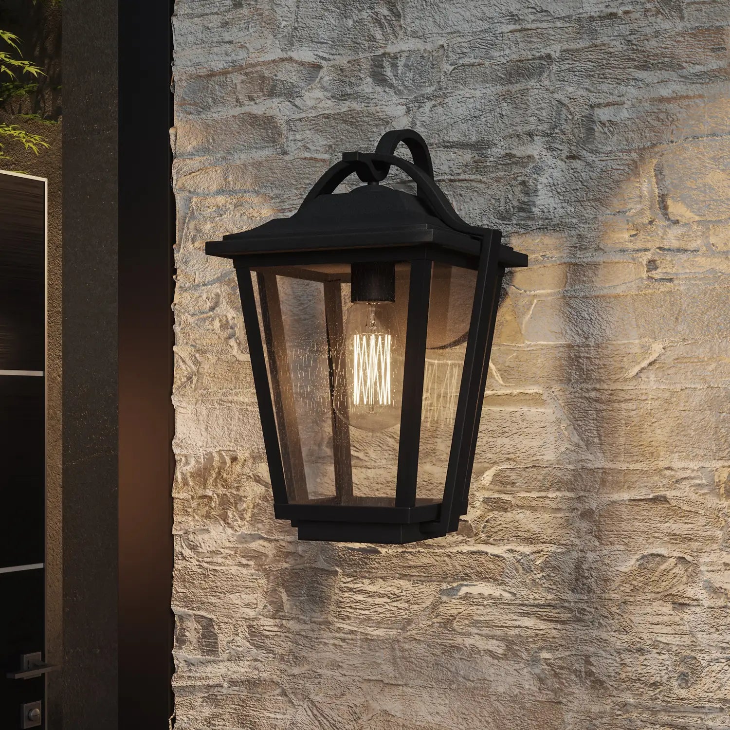 QUOIZEL, DARIUS OUTDOOR LANTERN, OUTDOOR CEILING LIGHTS