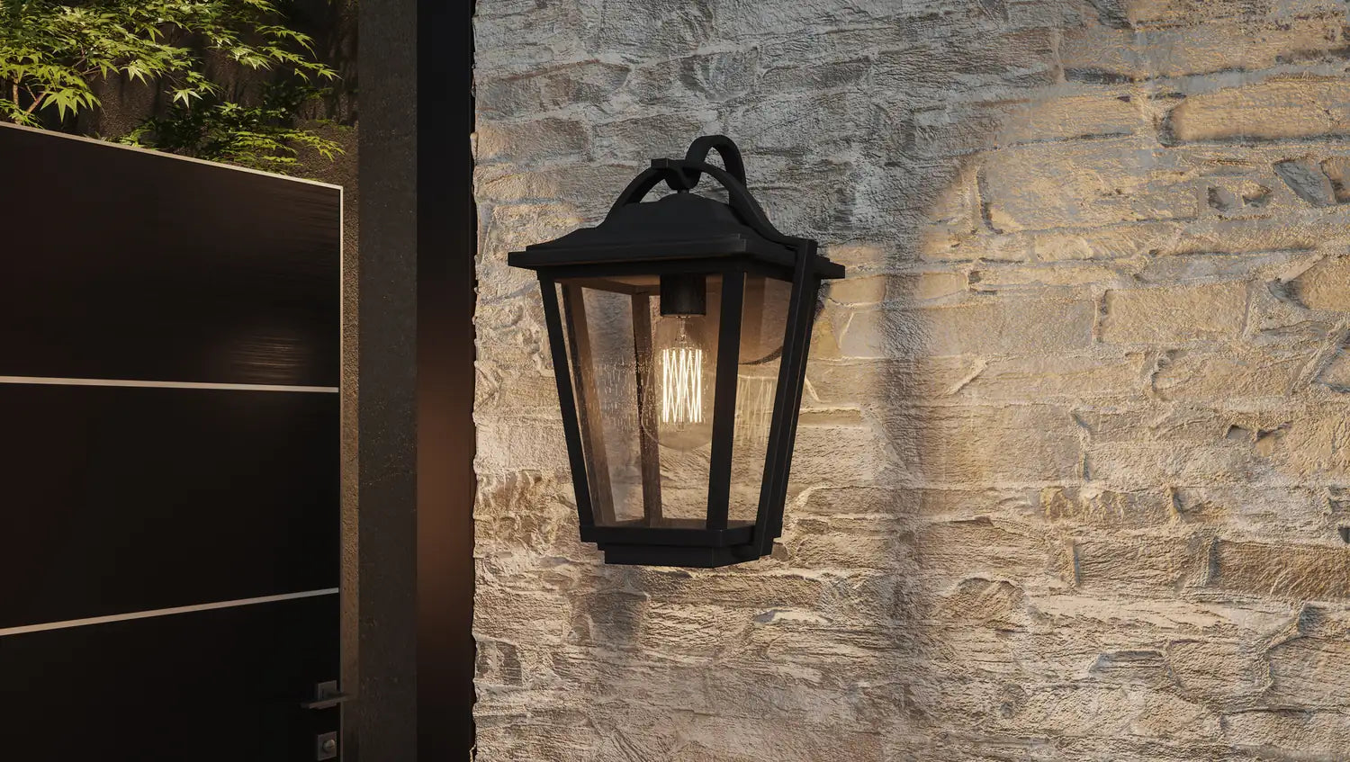 QUOIZEL, DARIUS OUTDOOR LANTERN, OUTDOOR CEILING LIGHTS