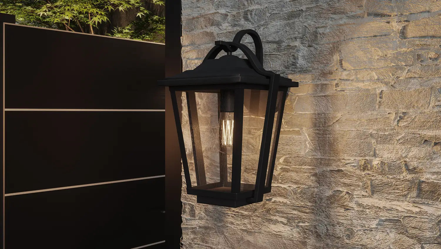 QUOIZEL, DARIUS OUTDOOR LANTERN, OUTDOOR CEILING LIGHTS