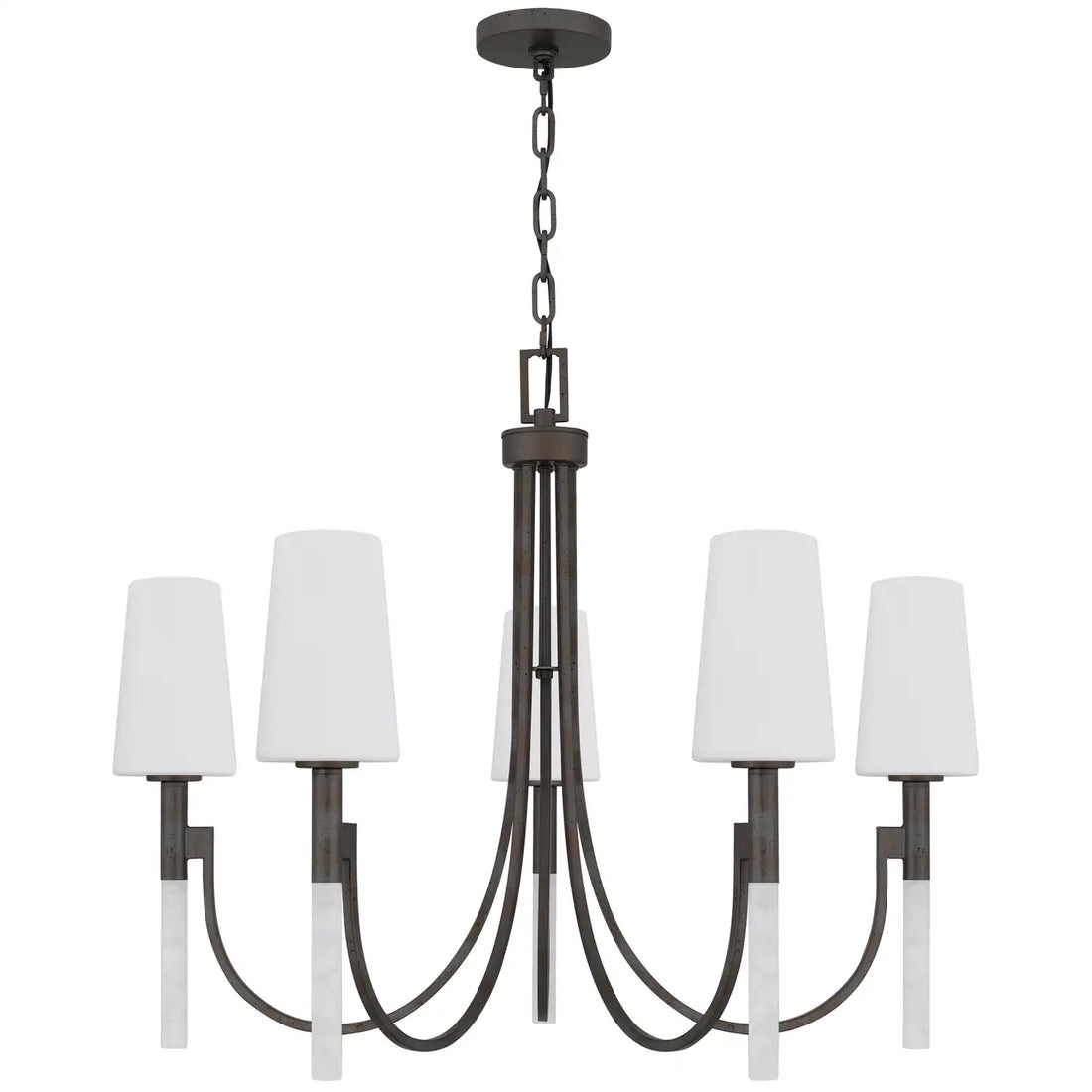 QUOIZEL, ELOURA CHANDELIER, CHANDELIER LIGHT