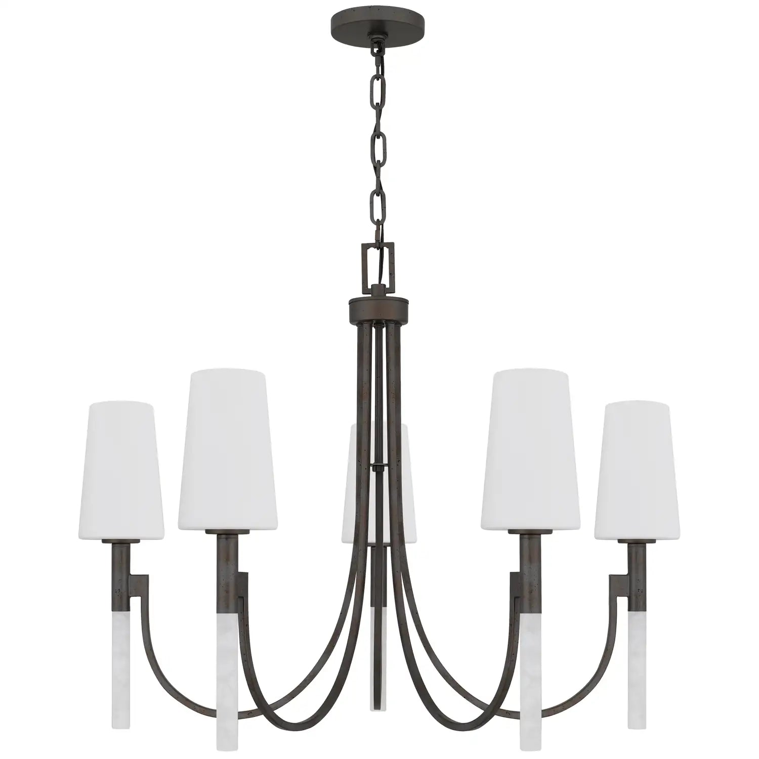 QUOIZEL, ELOURA CHANDELIER, CHANDELIER LIGHT