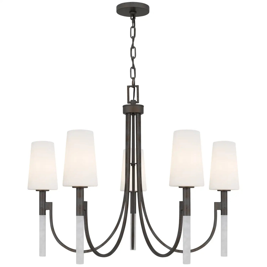 QUOIZEL, ELOURA CHANDELIER, CHANDELIER LIGHT
