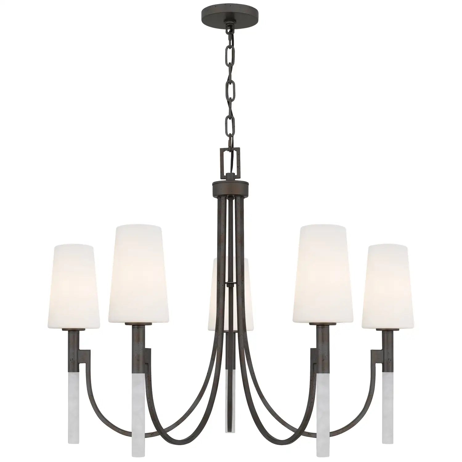 QUOIZEL, ELOURA CHANDELIER, CHANDELIER LIGHT