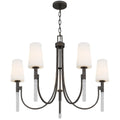 QUOIZEL, ELOURA CHANDELIER, CHANDELIER LIGHT