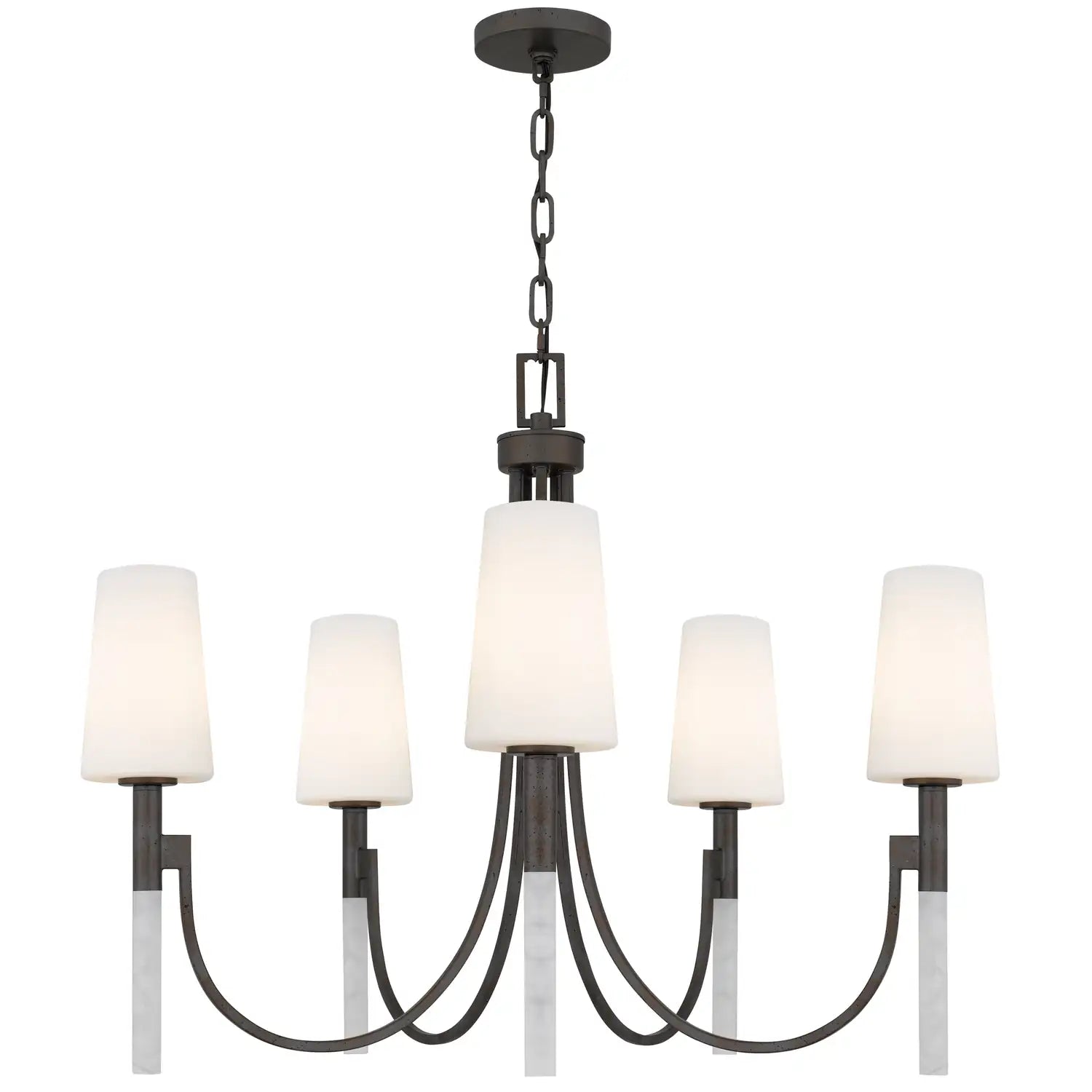 QUOIZEL, ELOURA CHANDELIER, CHANDELIER LIGHT