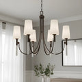 QUOIZEL, ELOURA CHANDELIER, CHANDELIER LIGHT