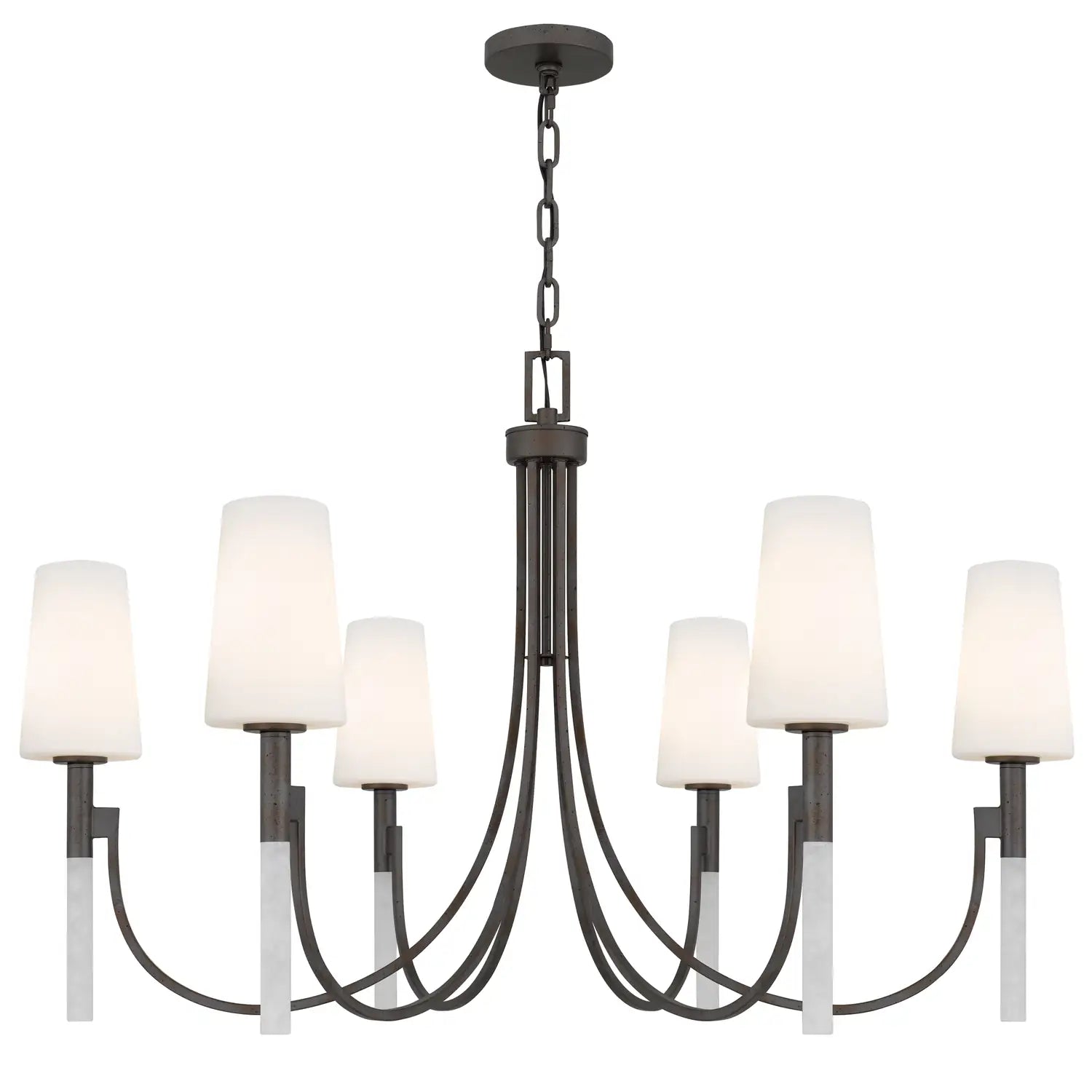 QUOIZEL, ELOURA CHANDELIER, CHANDELIER LIGHT