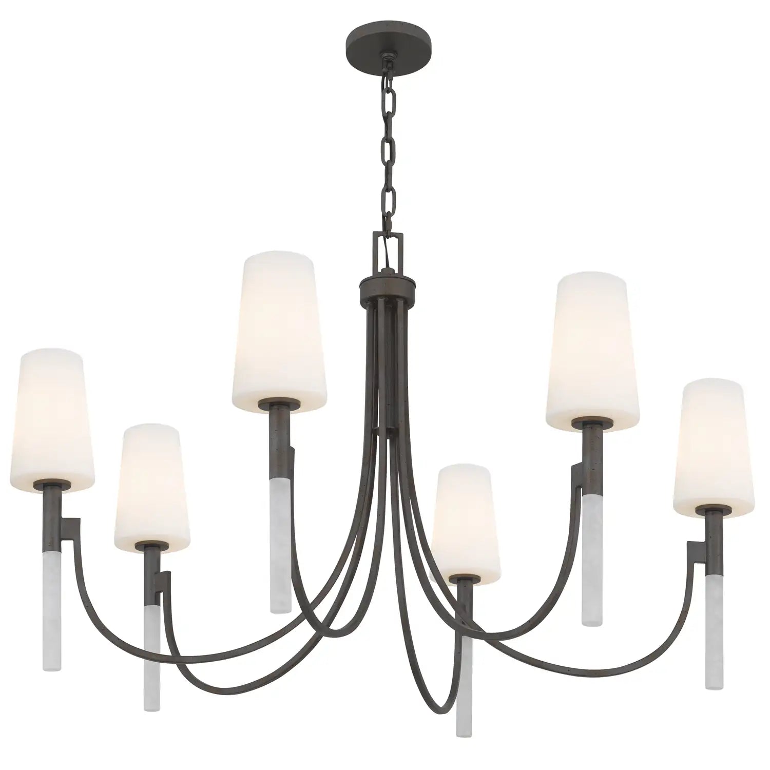 QUOIZEL, ELOURA CHANDELIER, CHANDELIER LIGHT