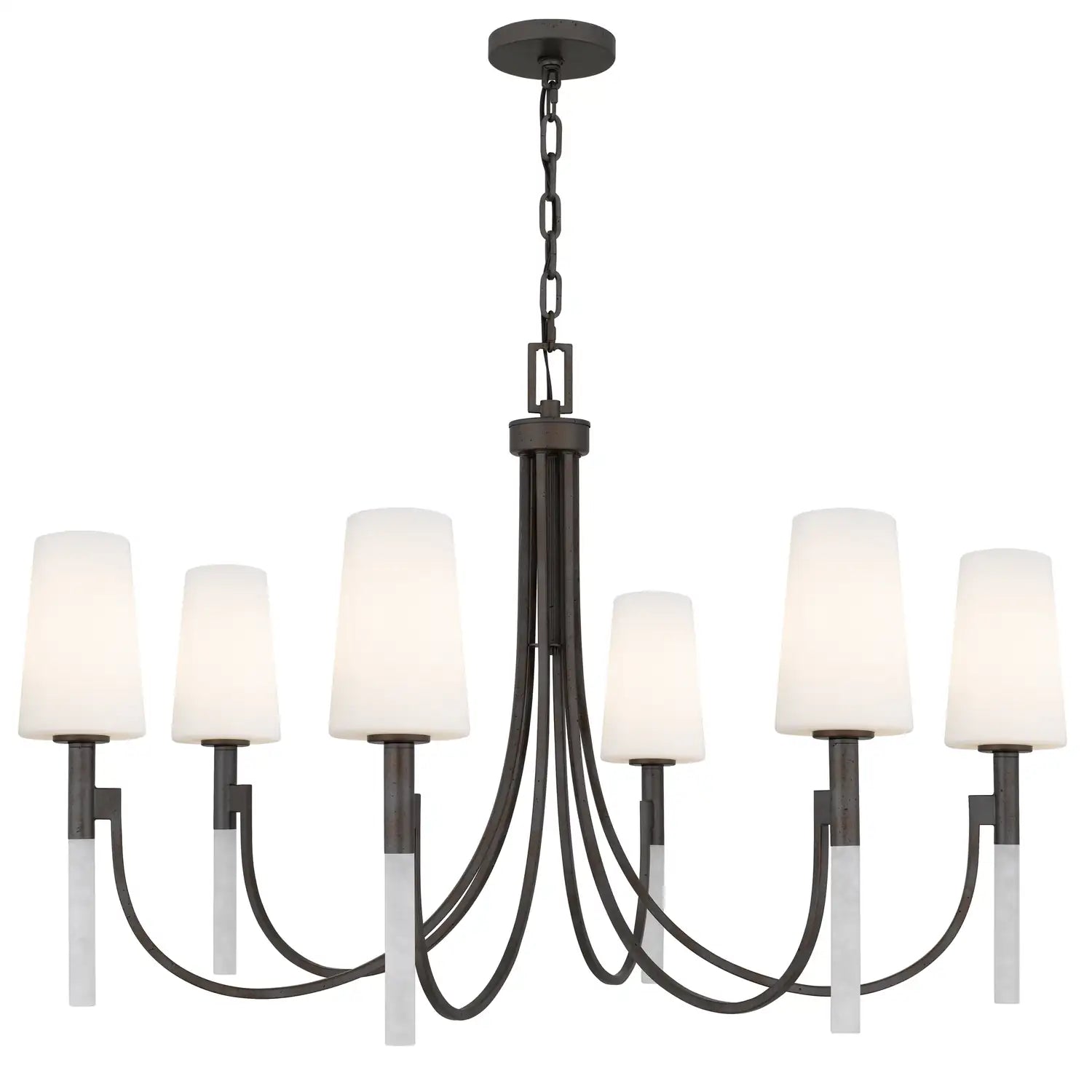 QUOIZEL, ELOURA CHANDELIER, CHANDELIER LIGHT