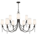 QUOIZEL, ELOURA CHANDELIER, CHANDELIER LIGHT