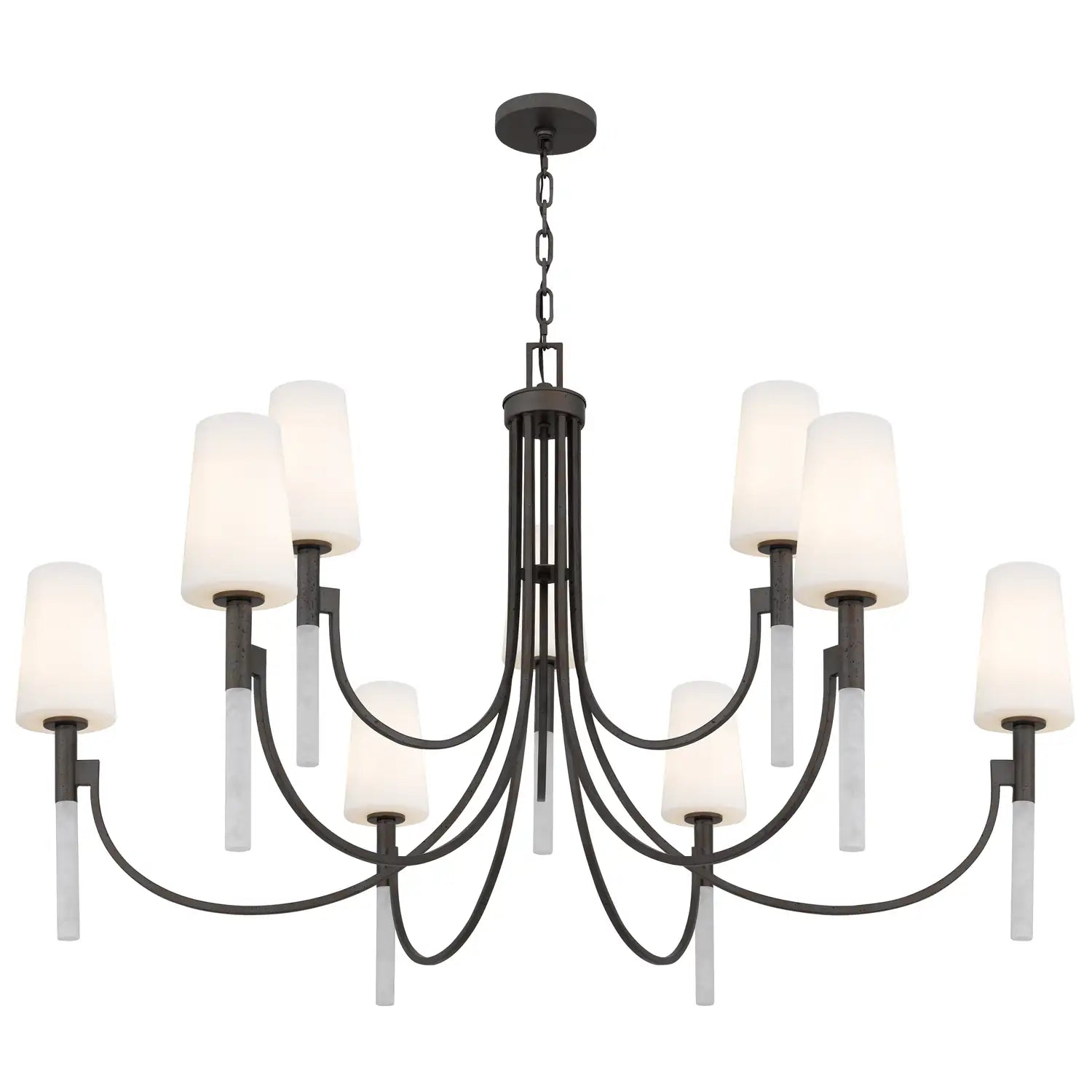 QUOIZEL, ELOURA CHANDELIER, CHANDELIER LIGHT