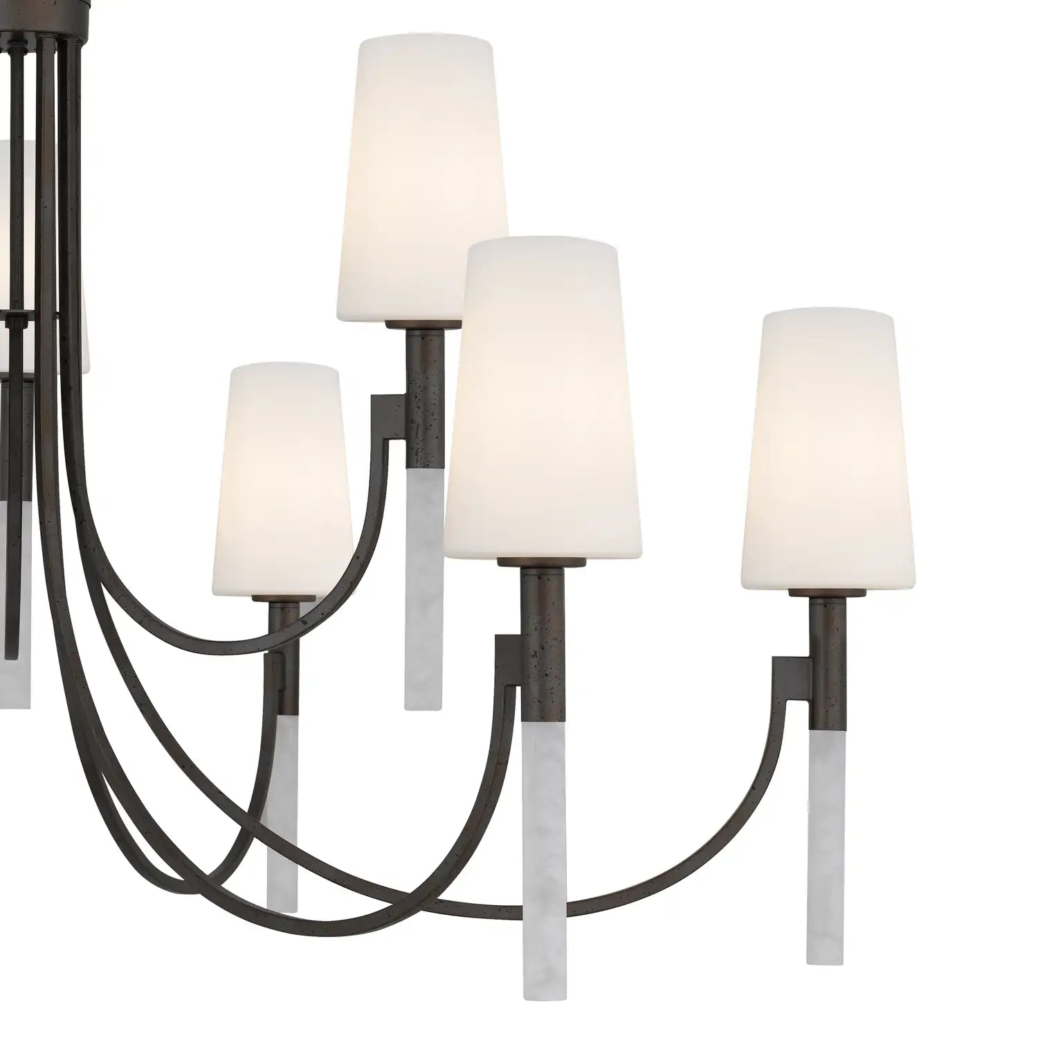 QUOIZEL, ELOURA CHANDELIER, CHANDELIER LIGHT