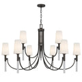 QUOIZEL, ELOURA CHANDELIER, CHANDELIER LIGHT