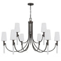 QUOIZEL, ELOURA CHANDELIER, CHANDELIER LIGHT