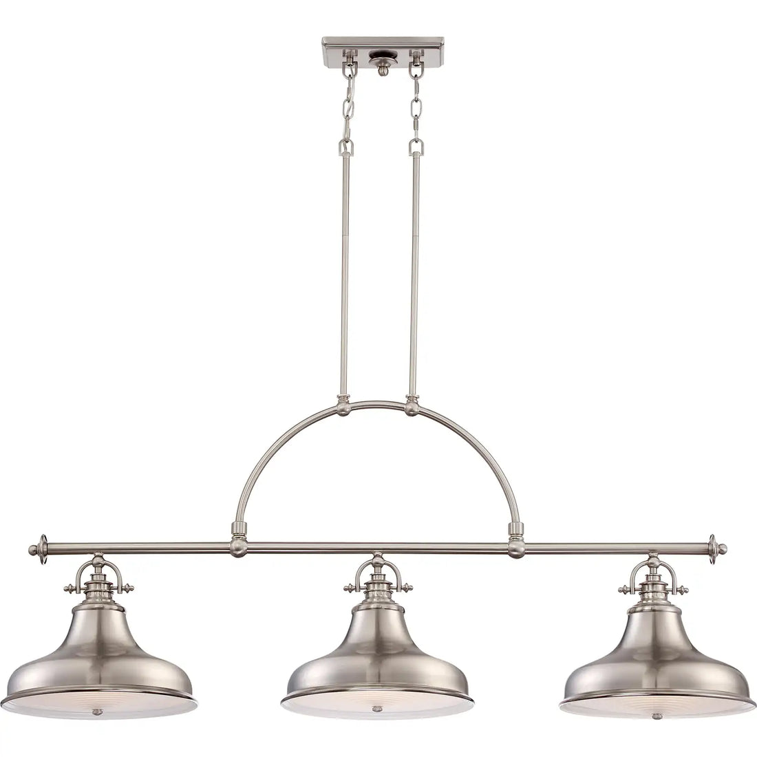 QUOIZEL, EMERY ISLAND CHANDELIER, LINEAR LIGHT