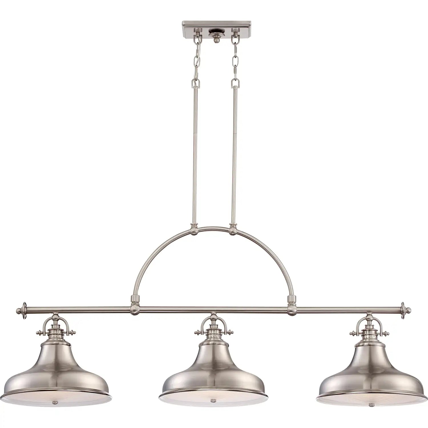 QUOIZEL, EMERY ISLAND CHANDELIER, LINEAR LIGHT