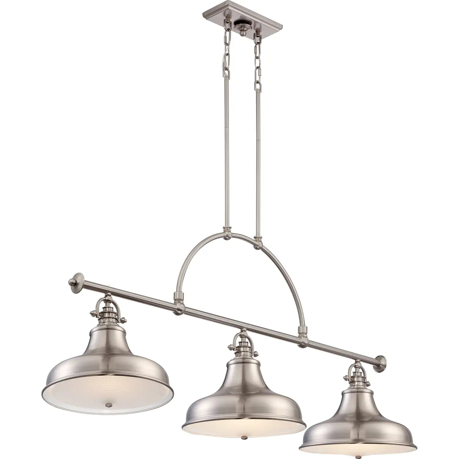 QUOIZEL, EMERY ISLAND CHANDELIER, LINEAR LIGHT