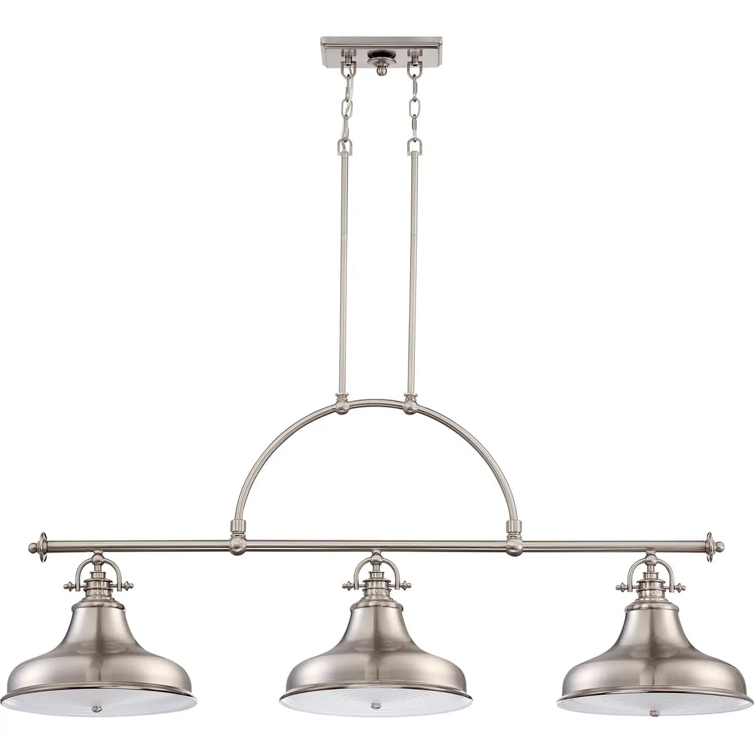 QUOIZEL, EMERY ISLAND CHANDELIER, LINEAR LIGHT