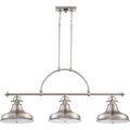 QUOIZEL, EMERY ISLAND CHANDELIER, LINEAR LIGHT