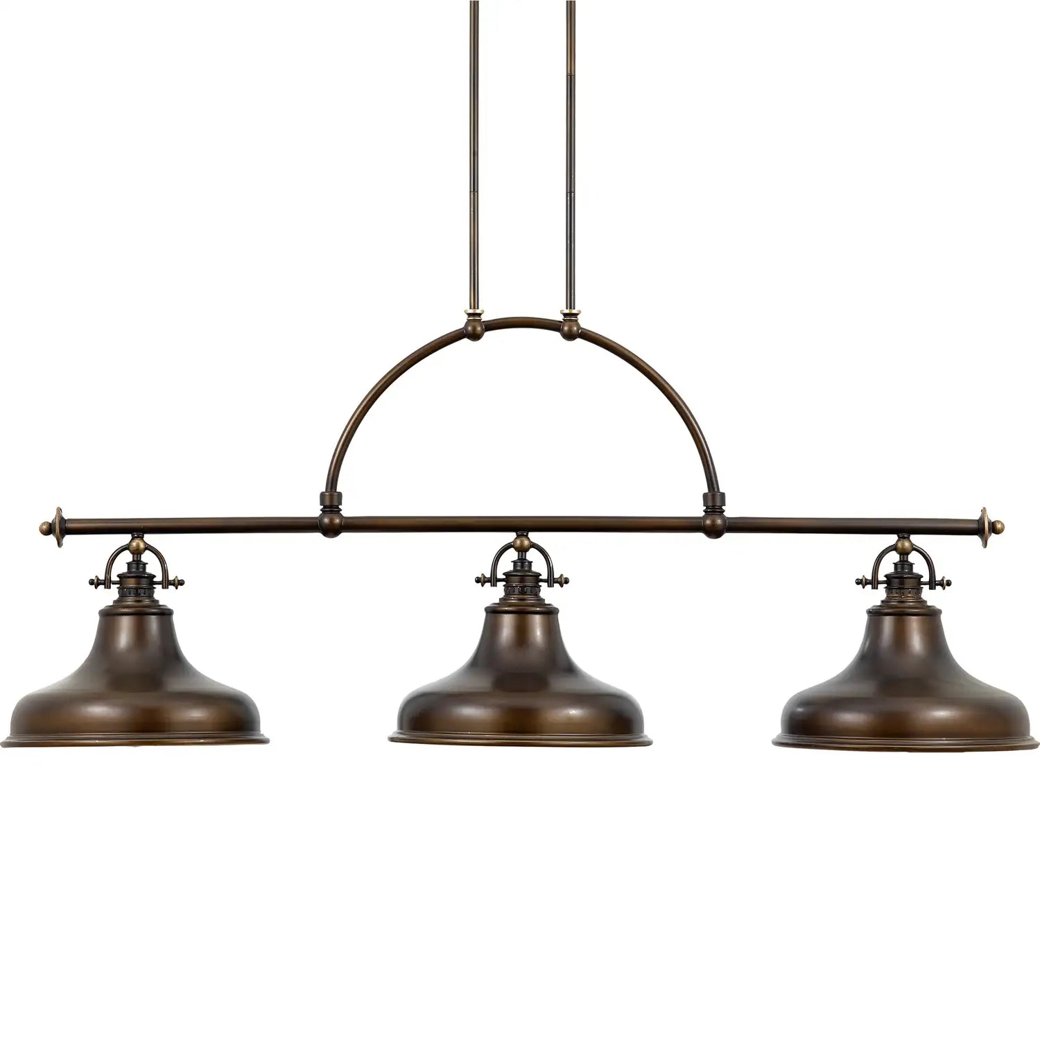 QUOIZEL, EMERY ISLAND CHANDELIER, LINEAR LIGHT