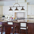 QUOIZEL, EMERY ISLAND CHANDELIER, LINEAR LIGHT
