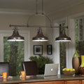 QUOIZEL, EMERY ISLAND CHANDELIER, LINEAR LIGHT