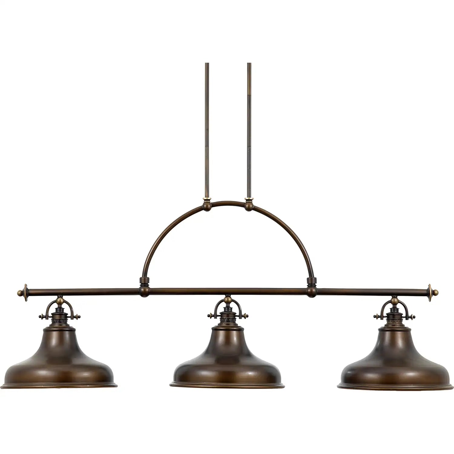 QUOIZEL, EMERY ISLAND CHANDELIER, LINEAR LIGHT