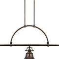 QUOIZEL, EMERY ISLAND CHANDELIER, LINEAR LIGHT