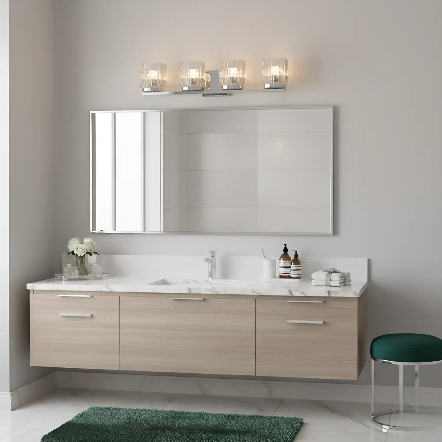 QUOIZEL, ESTELLE BATH LIGHT, BATH VANITY LIGHT
