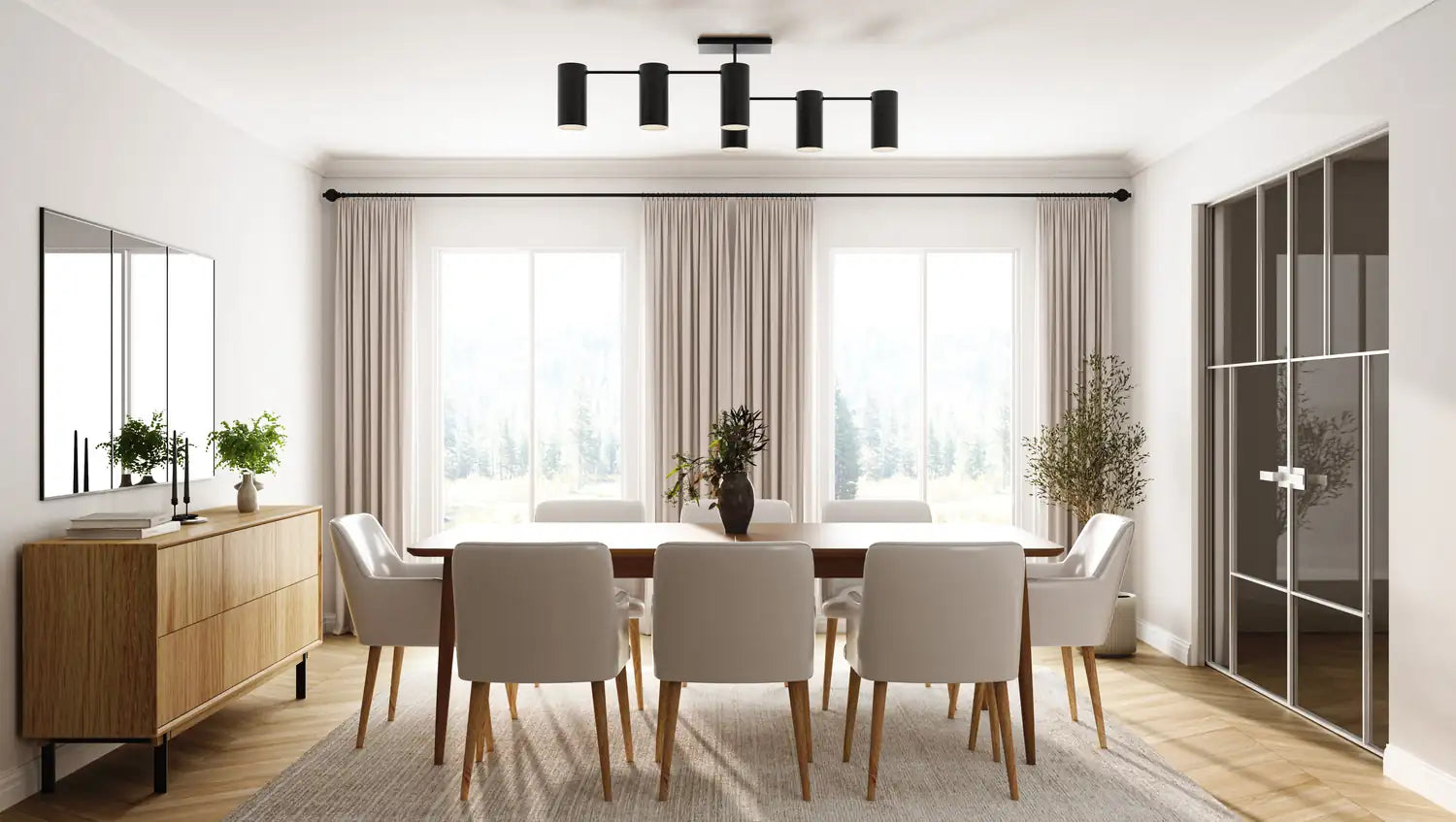 QUOIZEL, FORELAND SEMI-FLUSH MOUNT, SEMI FLUSH MOUNT LIGHT