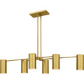 QUOIZEL, FORELAND ISLAND CHANDELIER, LINEAR LIGHT