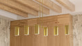 QUOIZEL, FORELAND ISLAND CHANDELIER, LINEAR LIGHT