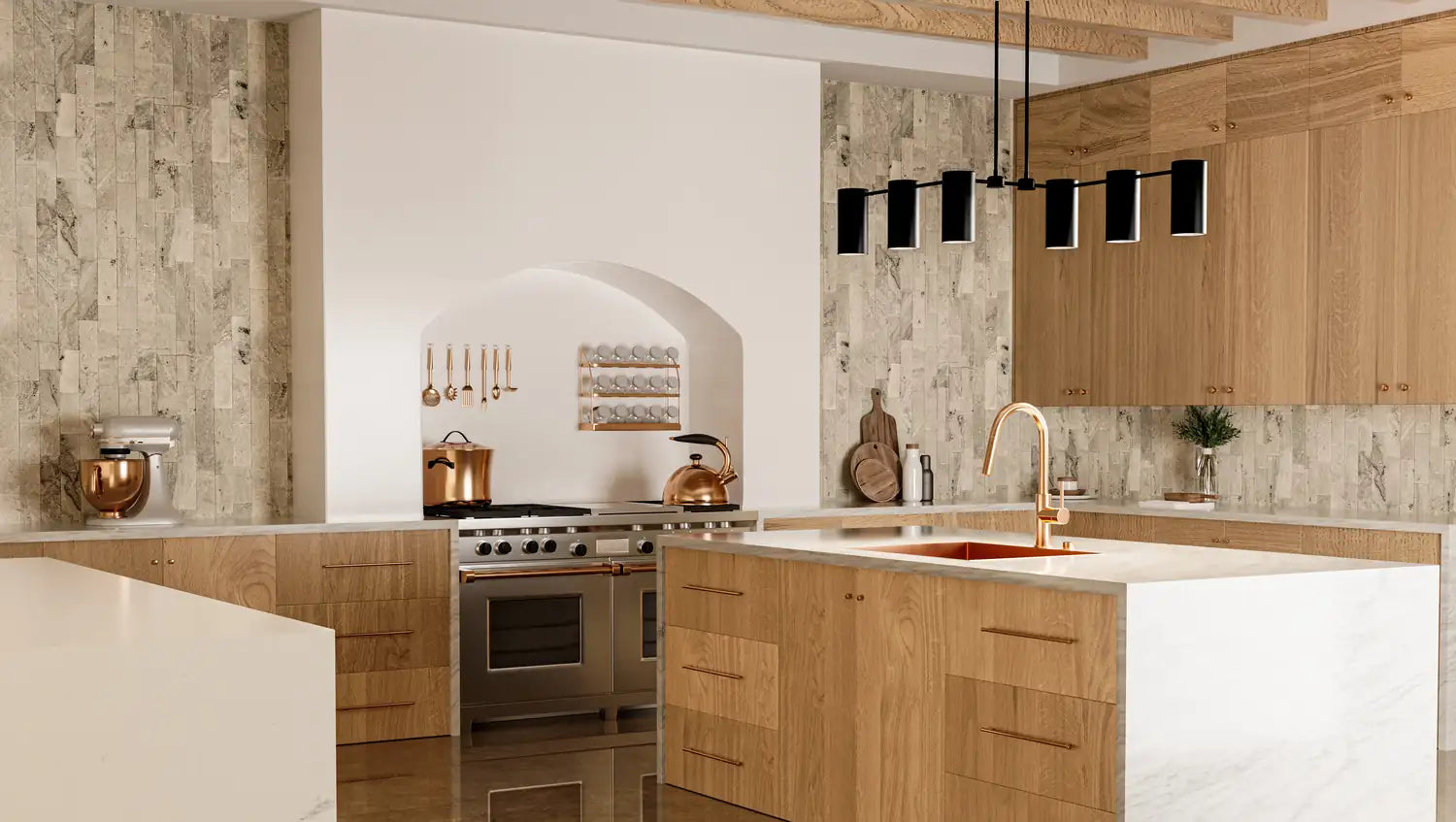 QUOIZEL, FORELAND ISLAND CHANDELIER, LINEAR LIGHT