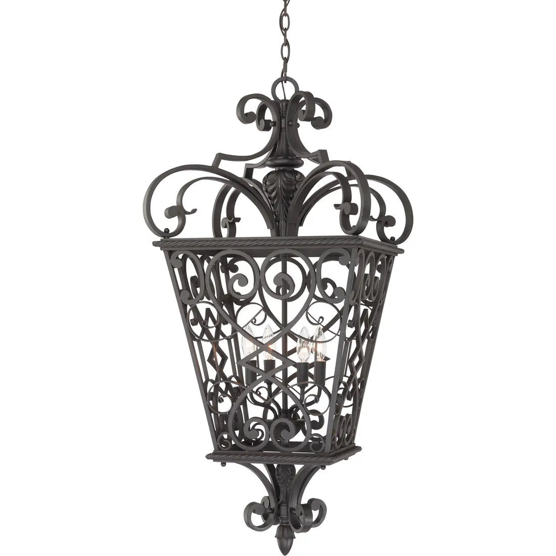 QUOIZEL, FORT QUINN PENDANT, CHANDELIER LIGHT