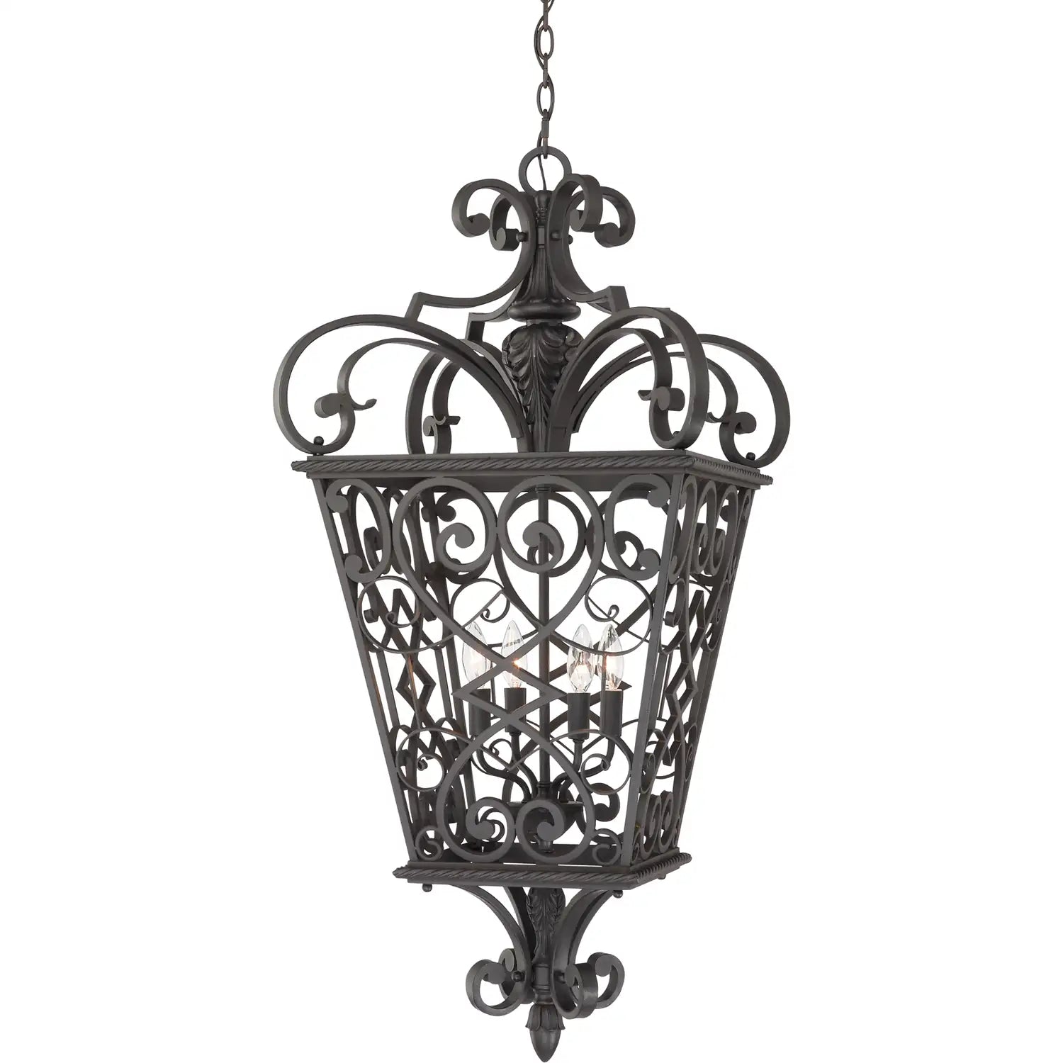QUOIZEL, FORT QUINN PENDANT, CHANDELIER LIGHT